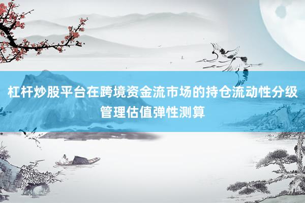 杠杆炒股平台在跨境资金流市场的持仓流动性分级管理估值弹性测算